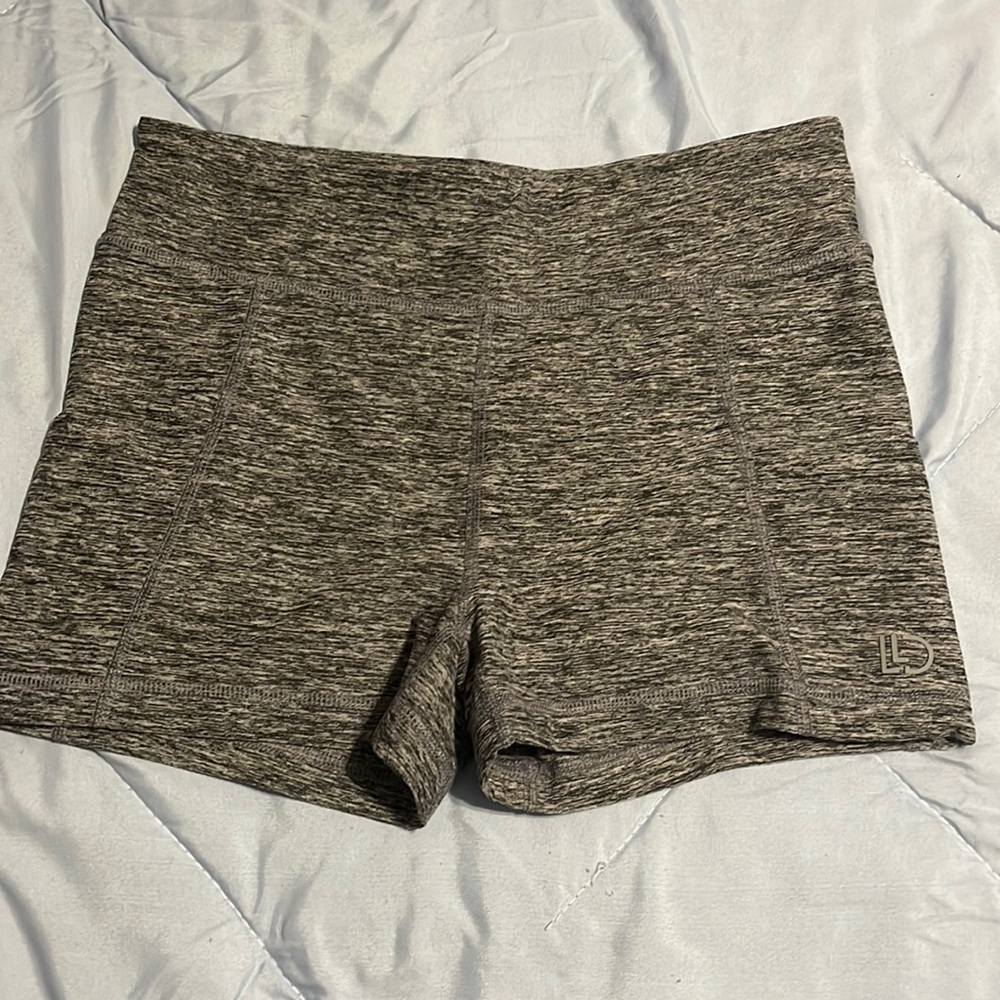 Gray biker shorts